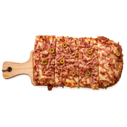 Focaccia de bacon