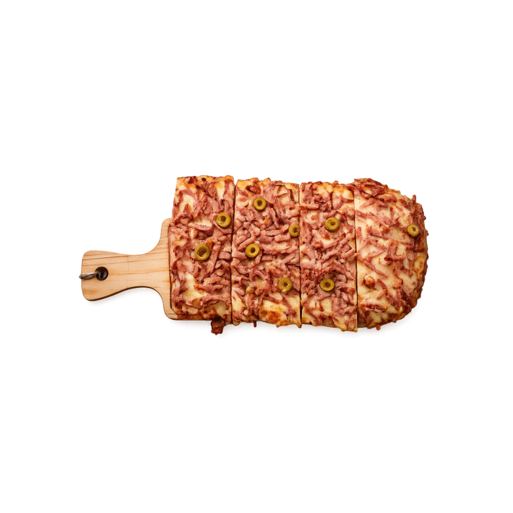 Focaccia de bacon | Can Tomàs