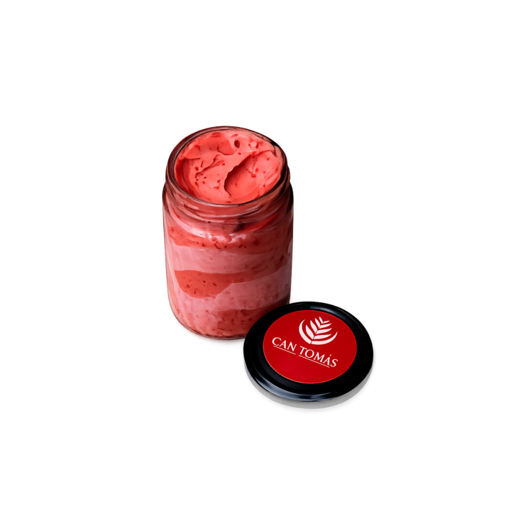 Helado Artesano de Fresa | Tarrinas 0,5L, 2,5L y 5L | Can Tomàs