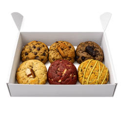 Caja de 6 Cookies Personalizadas Artesanas