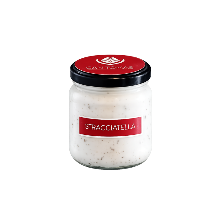 Helado Artesano de Stracciatella | Formato 0,5L, 2,5L y 5L | Can Tomàs