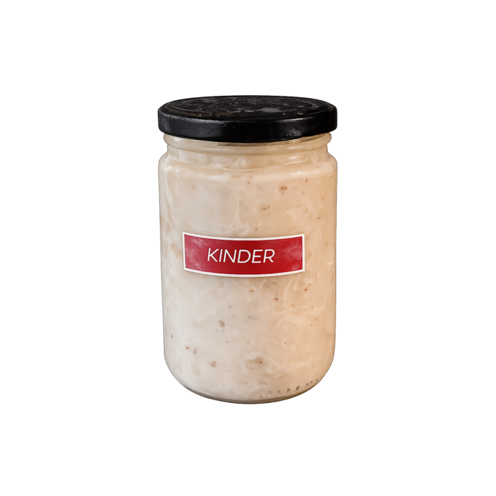 Helado Artesano Kinder | Tarrinas 0,5L, 2,5L y 5L | Can Tomàs