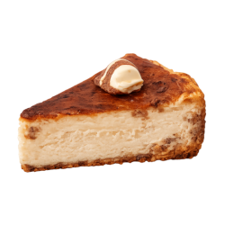 Pastel de queso de kinder - Porción
