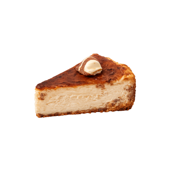 Porción de Pastel de Queso Kinder Artesano | Can Tomàs